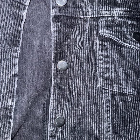 Corduroy black jacket - Picture 2 of 3